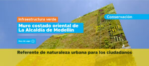 infraestructura alternativa muro verde oriental de la alcaldia de medellin