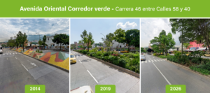 corredor verde medellín avenida oriental